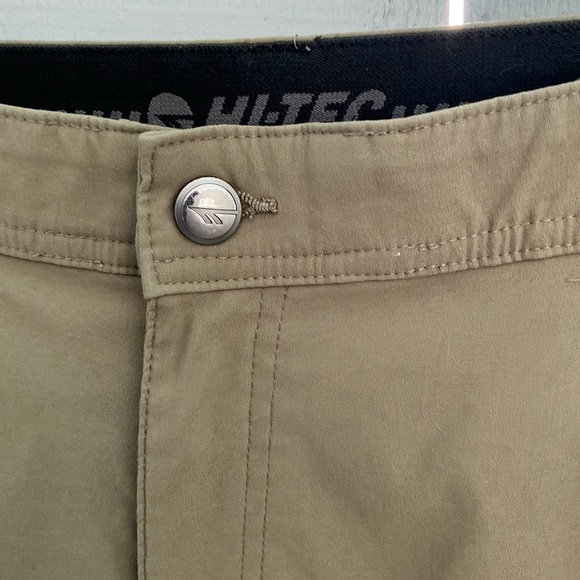 Hi-Tec Green Cargo Pants Outdoor Style - Picture 13 of 13